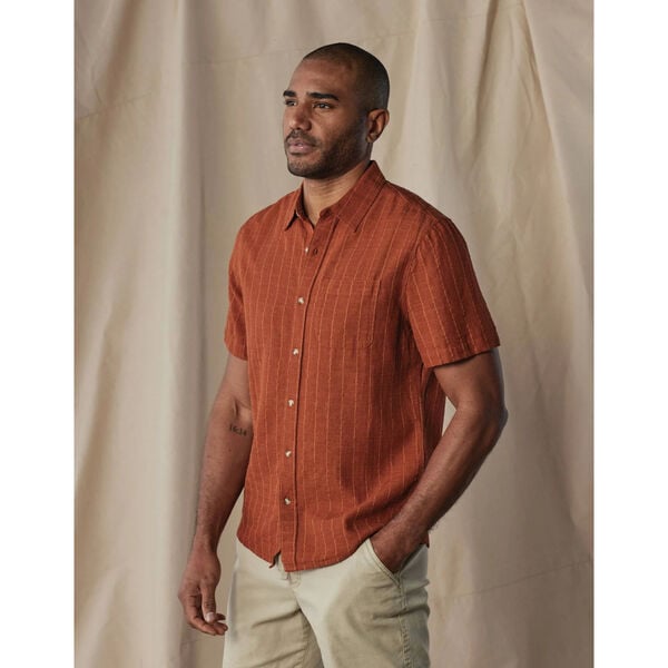 The Normal Brand Freshwater Short-Sleeve Button Up Mens