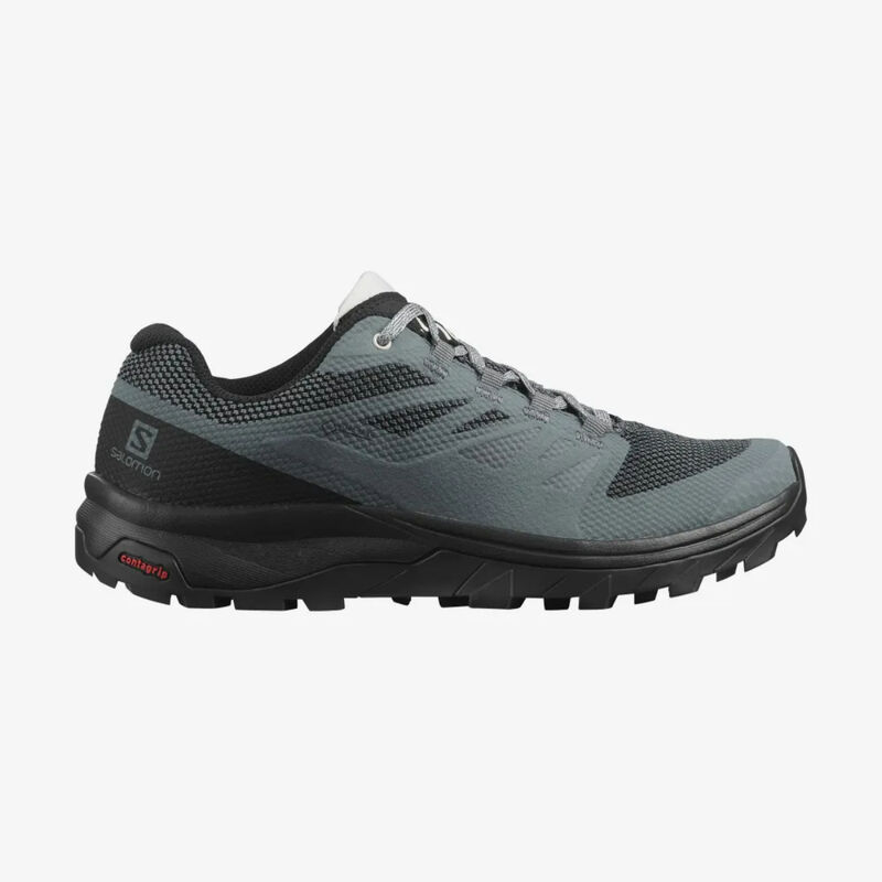 Salomon Outline Gore-Tex Hiking Shoes Womens image number 1