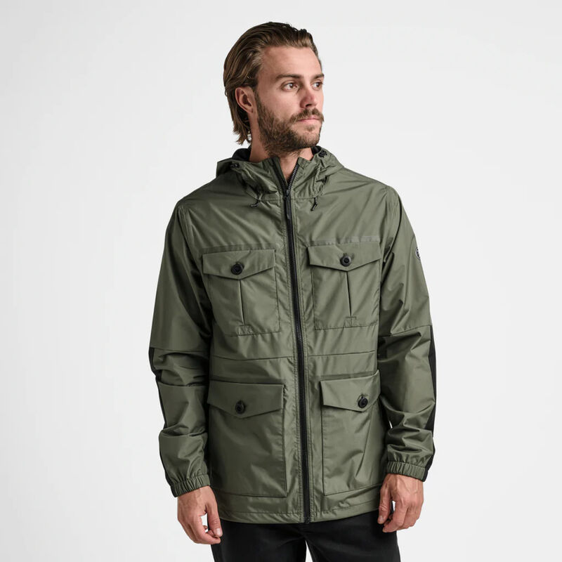 Roark Cascasde Rain Shell Jacket Mens image number 2