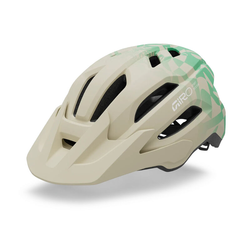 Giro Fixture Mips II Helmet Unisex - Matte Stone / Green Rush image number 0
