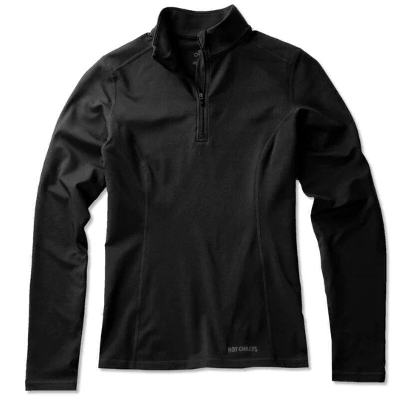 Hot Chillys Micro-Elite Chamois Zip Top Womens image number 0