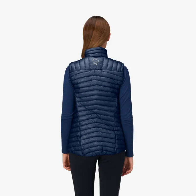 Norrona Trollveggen Superlight Down Vest Womens image number 3