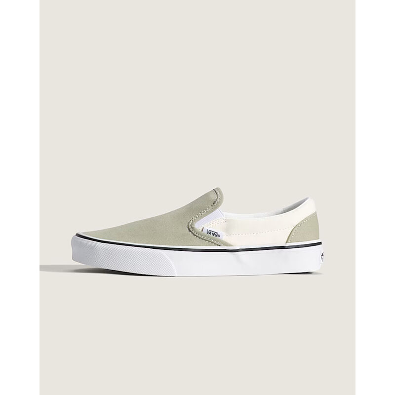 Vans Classic Slip-On Checkerboard Shoes Womens - Pop Sage image number 1
