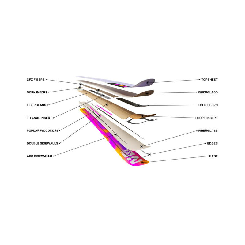 Salomon QST Lumen 98 Skis Womens image number 5