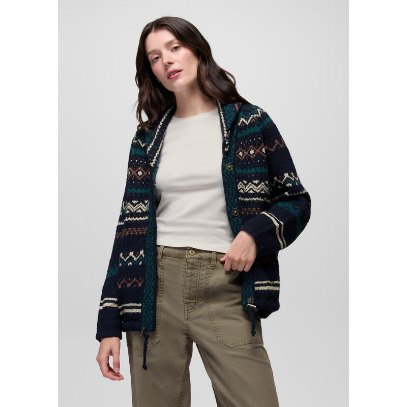 prAna Arctic Poppy Sweater Cardigan Womens image number 1