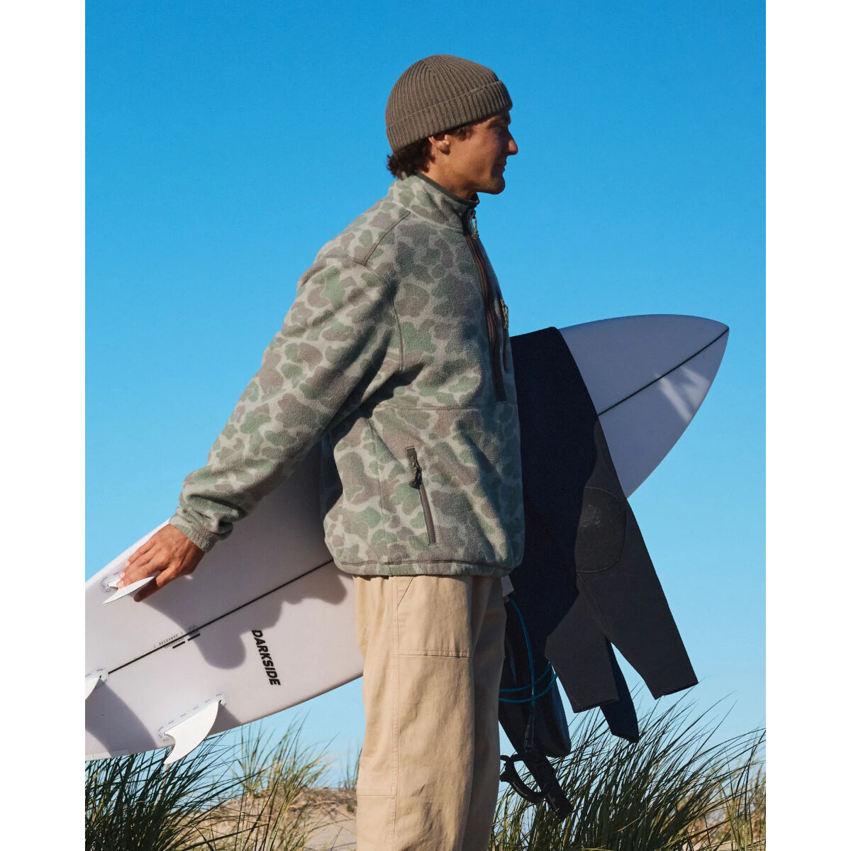 イージーブリーズ Free Fly Ashridge Fleece Half Zip Mens | Christy Sports