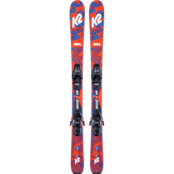 K2 Indy Skis + 4.5 System Binding Kids