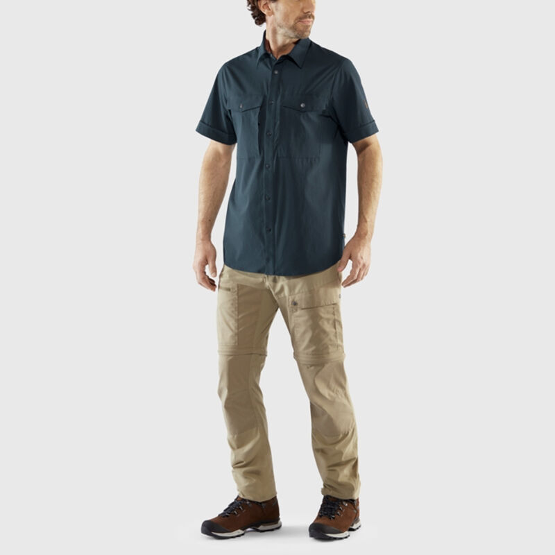 Fjallraven Abisko Trekking Shirt Short Sleeve Mens image number 2