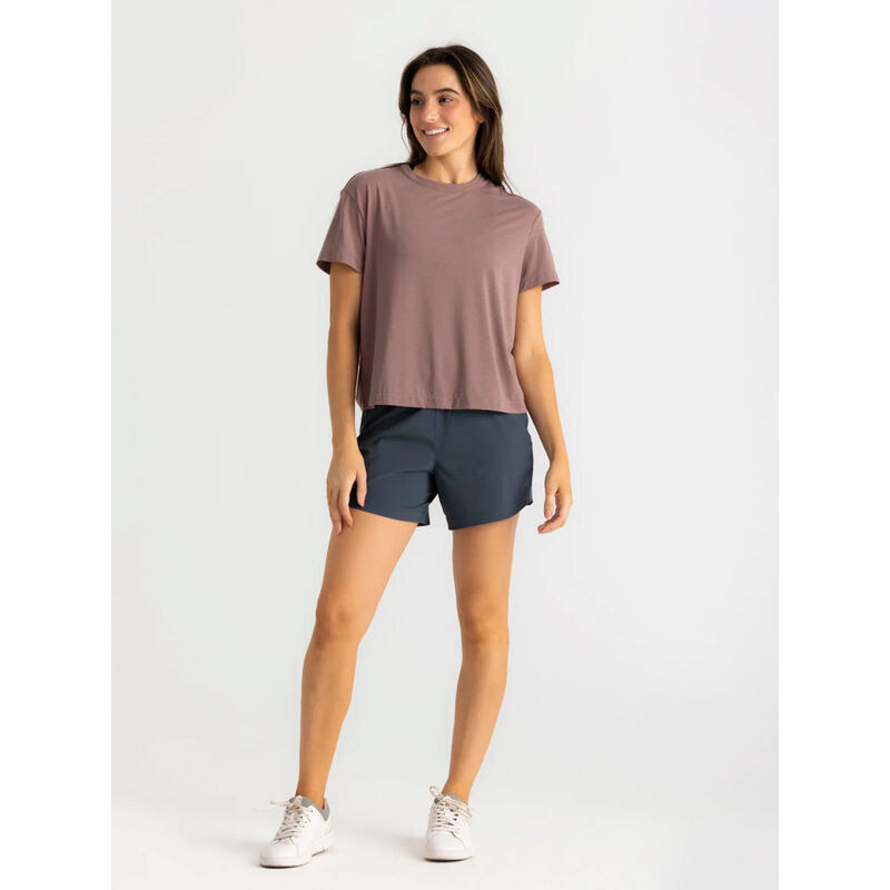 Free Fly Bamboo-Lined Active Breeze 5" Shorts Womens image number 3