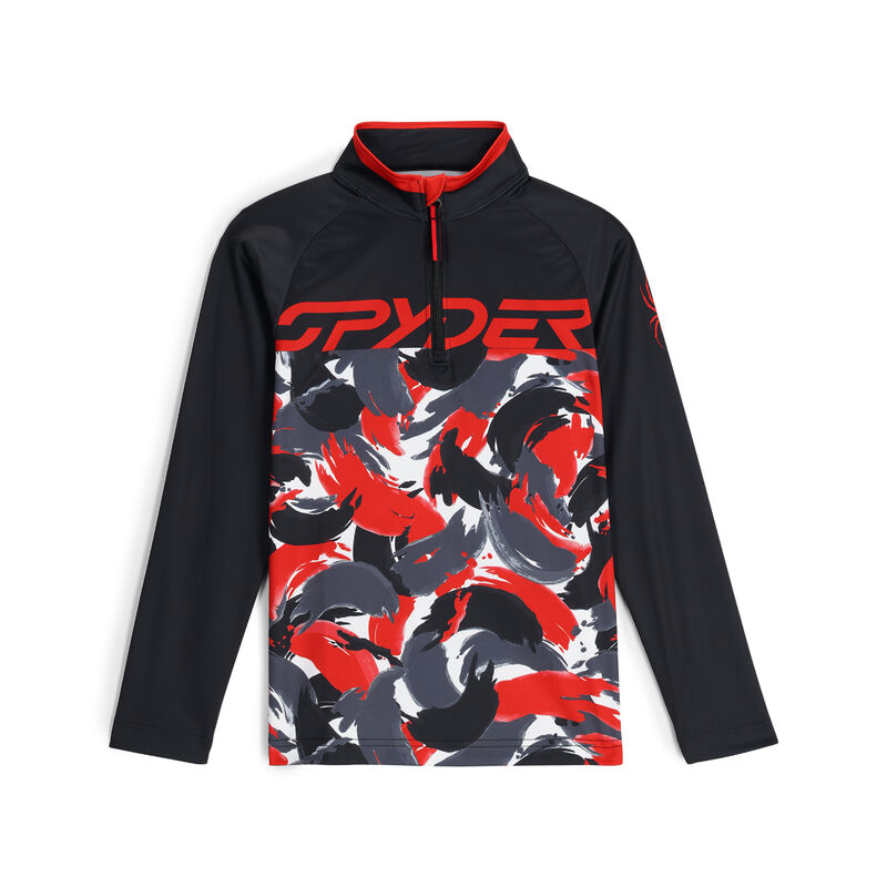 Spyder Camo Half Zip Junior Boys image number 0