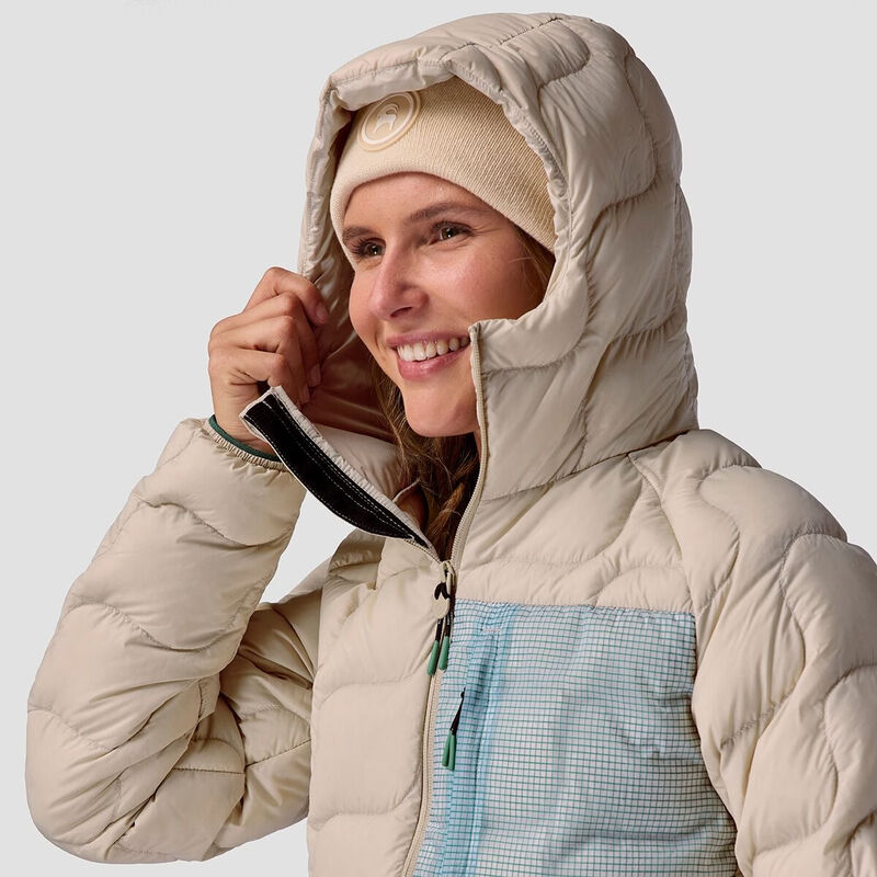 Backcountry Waas ALLIED Down Hooded Jacket Womens image number 6