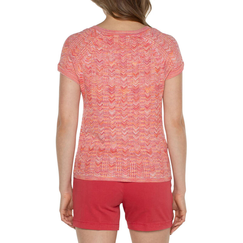 Liverpool Scoop Neck Short Sleeve Raglan Womens image number 1