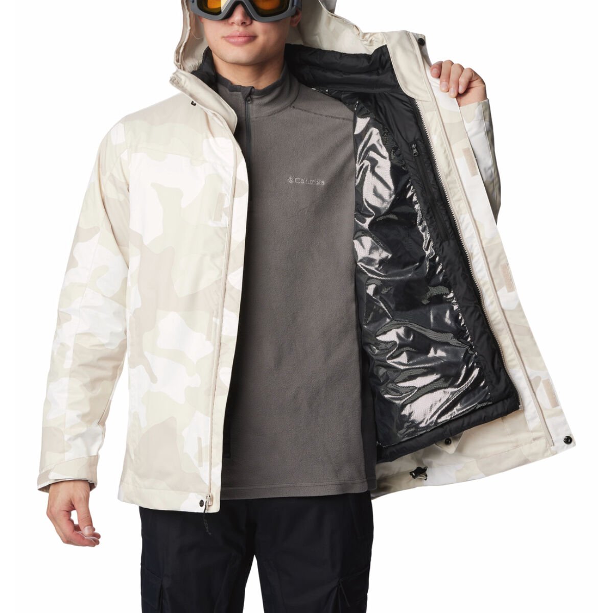 コロンビア WHIRLIBIRD IV WE1155-398 Columbia Columbia Whirlibird IV Insulated Interchange Jacket Mens