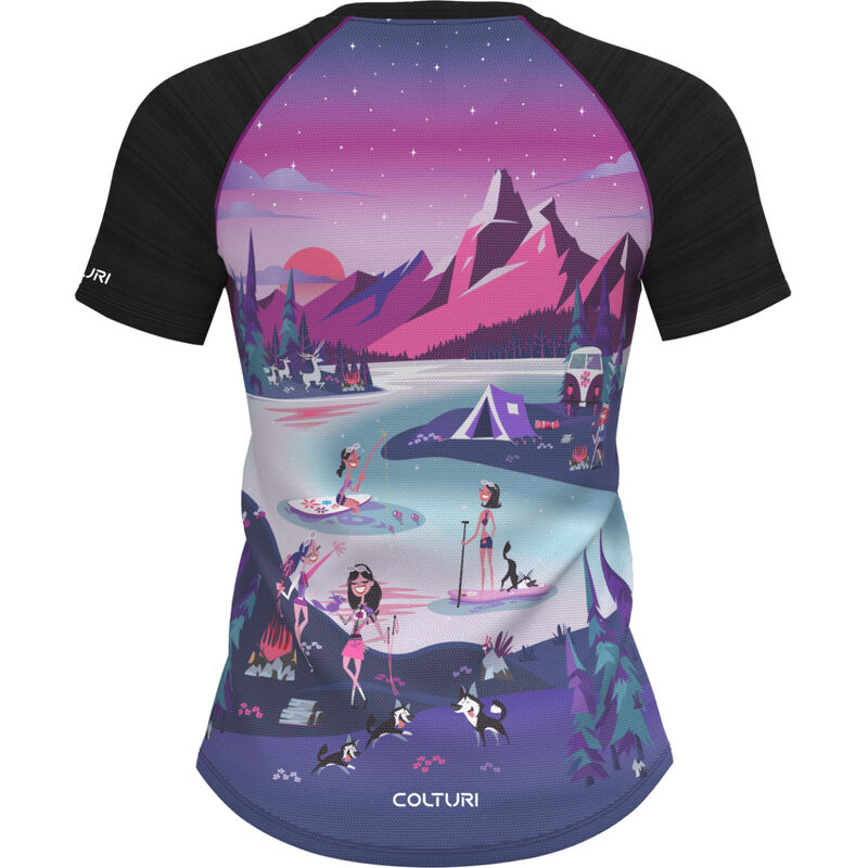Colturi Alpinstar Printed Mesh T-Shirt Womens image number 1