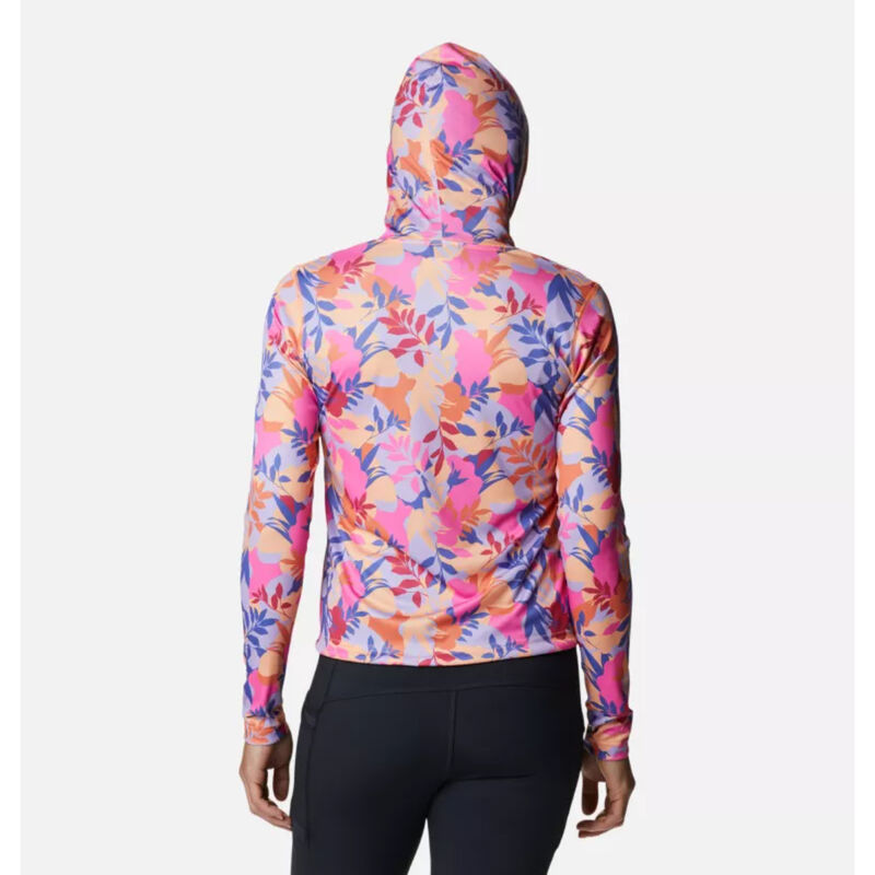 Columbia Summerdry Long Sleeve Print Hoodie Womens image number 1