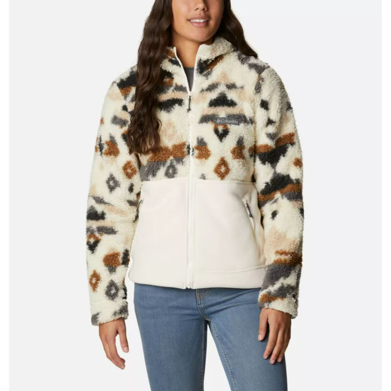 Columbia Winter Pass Sherpa Hooded Full-Zip Fleece Jacket Womens image number 0