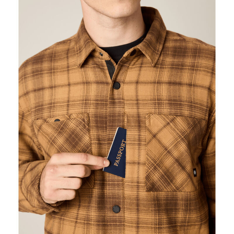 686 Heat Grid Flannel Mens image number 7