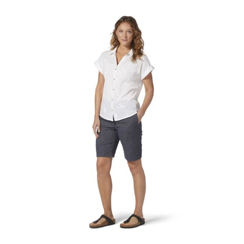 Royal Robbins Hempline Tie Bermuda Shorts Womens image number 1