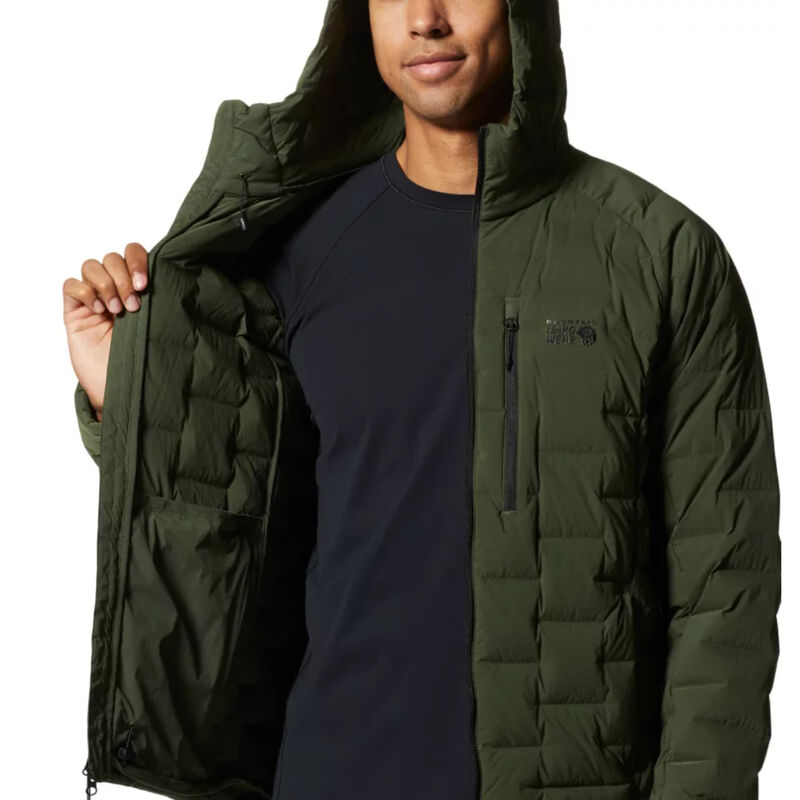 Mountain Hardwear Stretchdown Hooded Jacket Mens image number 4