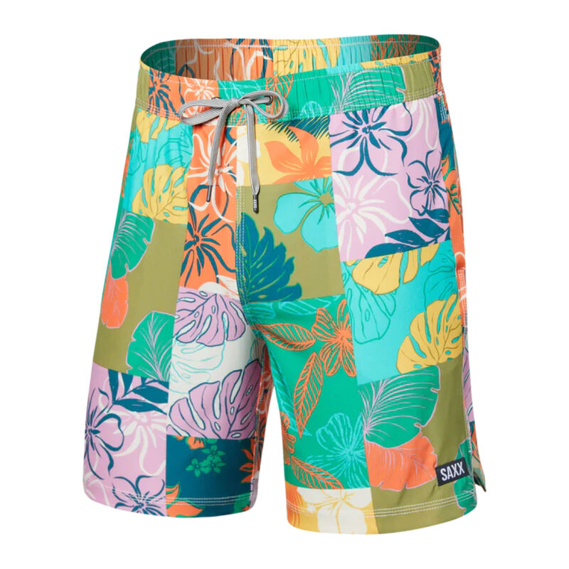 SAXX Oh Buoy 2N1 Volley 7" Swim Shorts Mens image number 0
