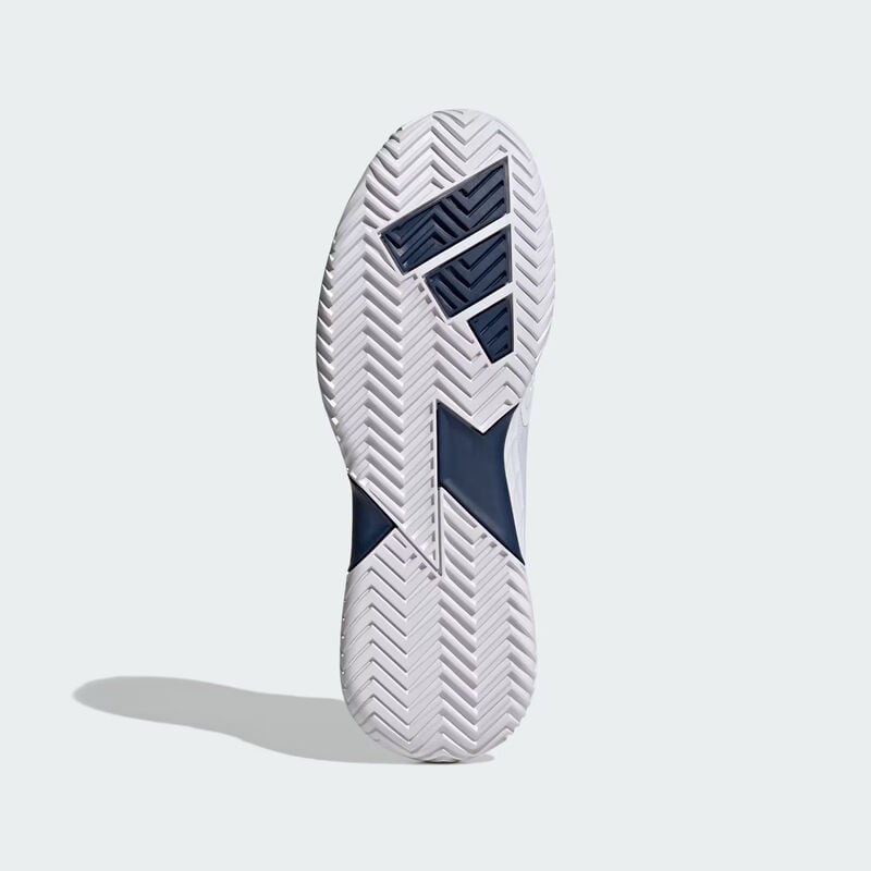 Adidas Defiant Speed 2 Tennis Shoes Mens - White/Dark Blue image number 2