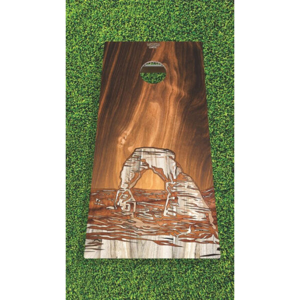 Yardhouse Creations Utah Delicate Arch Cornhole Board + Bags