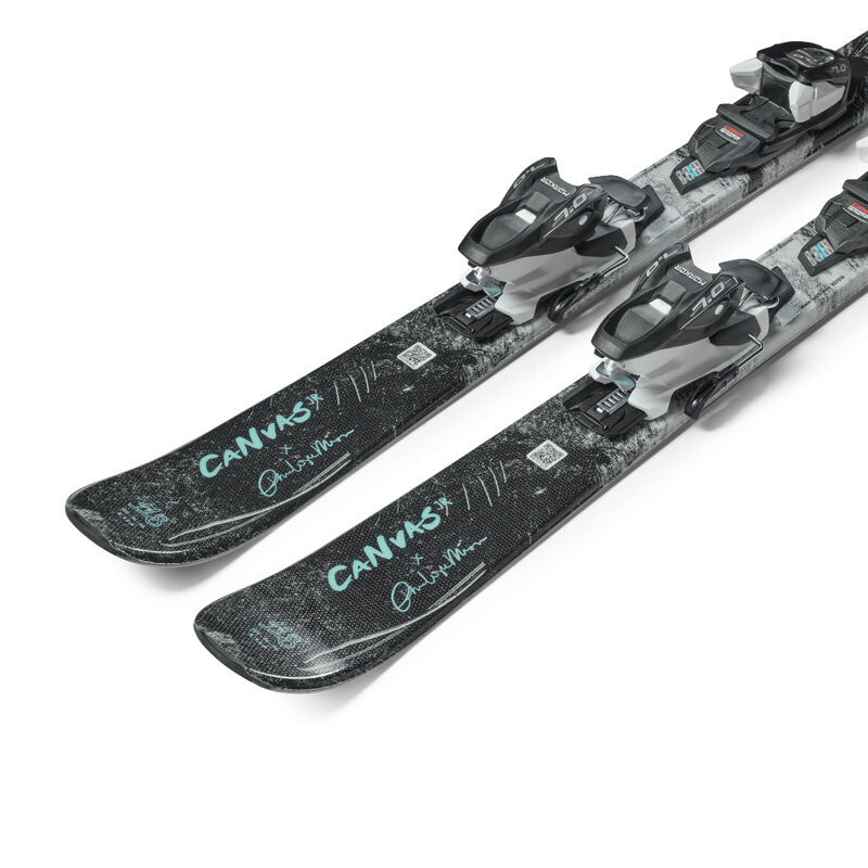 Blizzard Canvas Jr. Skis + FDT Jr 4.5 WB Ski Bindings Kids image number 3