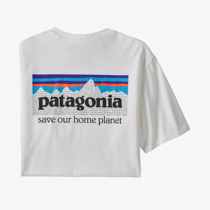 lugt Vejrtrækning egyptisk Patagonia P-6 Mission Organic T-Shirt Mens | Christy Sports