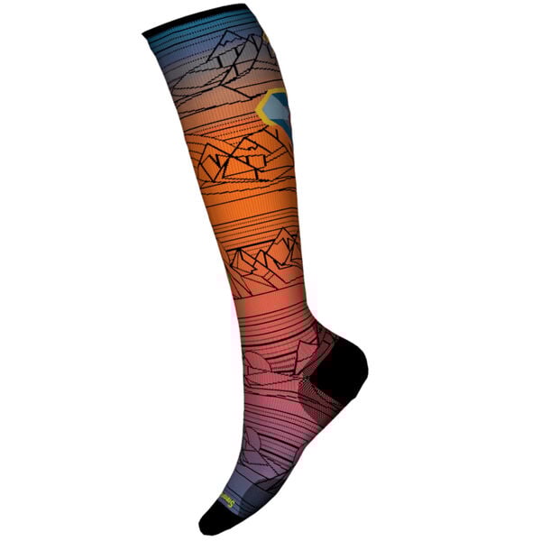 Smartwool Geo Peaks Print Over The Calf Socks Mens