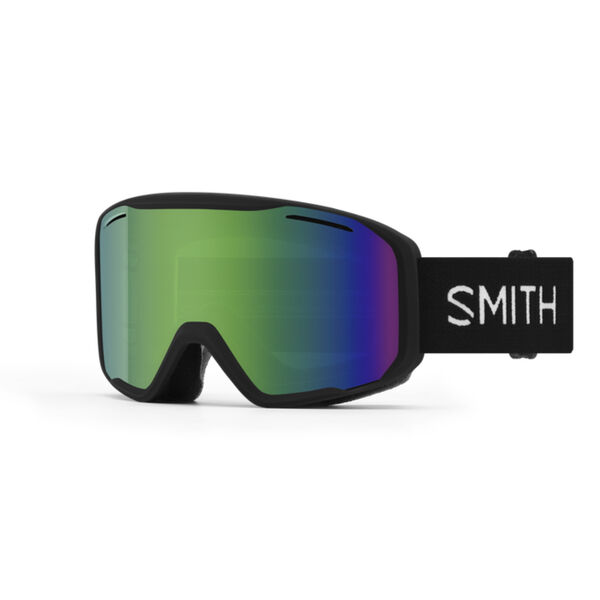 Smith Blazer Goggles Black + Green Sol-X Mirror Lens