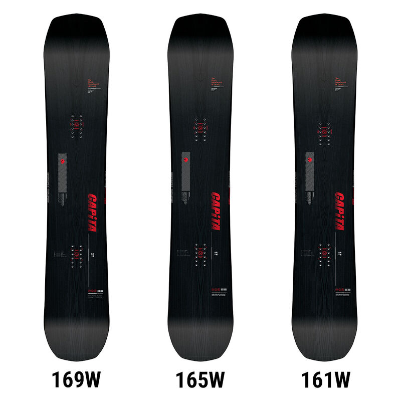 CAPiTA The Black Snowboard of Death Wide Snowboard Mens image number 0