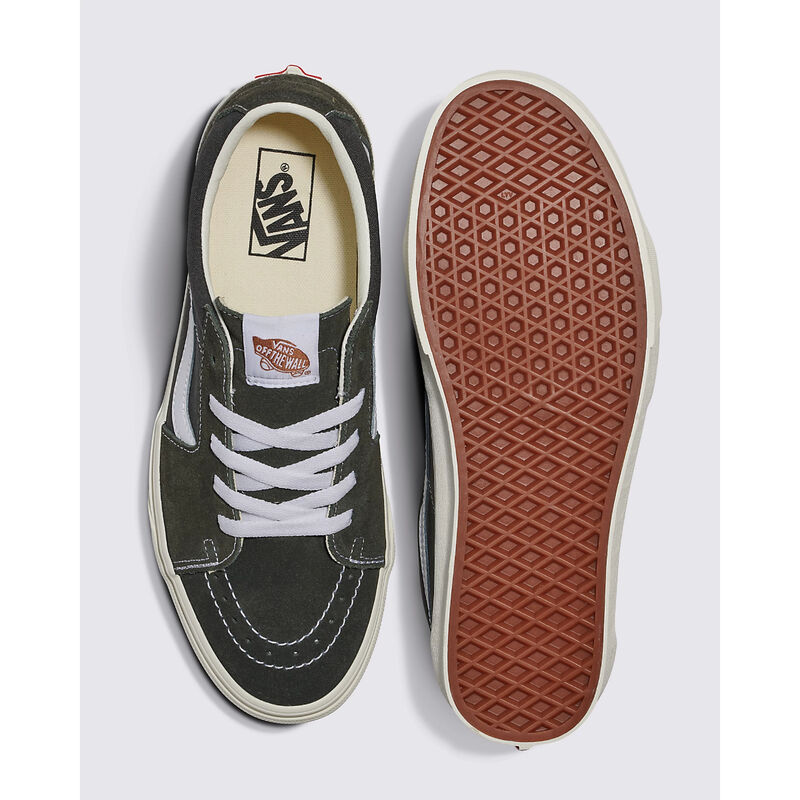 Vans Sk8-Low Canvas Suede Shoe Mens image number 1