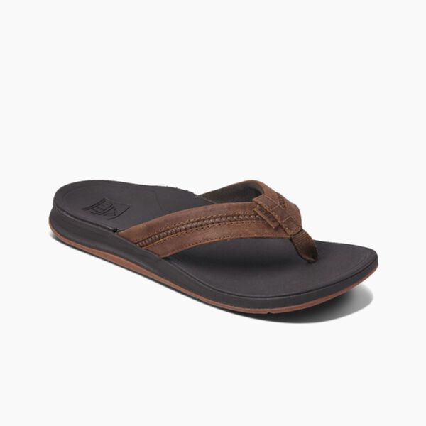 Reef Leather Ortho Coast Sandal Mens