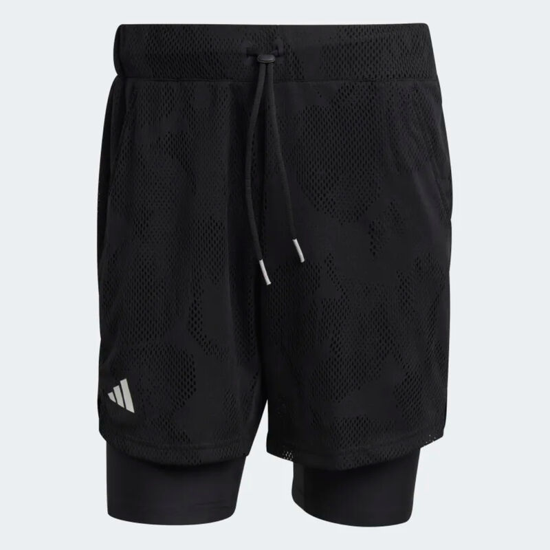 Adidas Melbourne Tennis Two-In-One 7 Shorts Mens