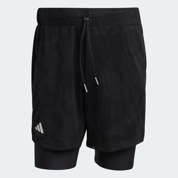 Adidas Melbourne Tennis Two-In-One 7" Shorts Mens