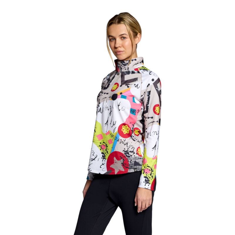 Obermeyer 1/4 Zip Baselayer Top Womens image number 3