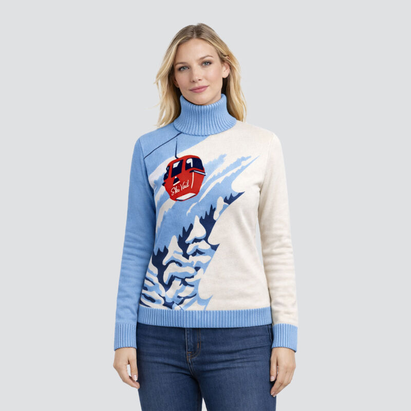MGG Ski Vail Gondola Verbier Sweater Womens image number 1