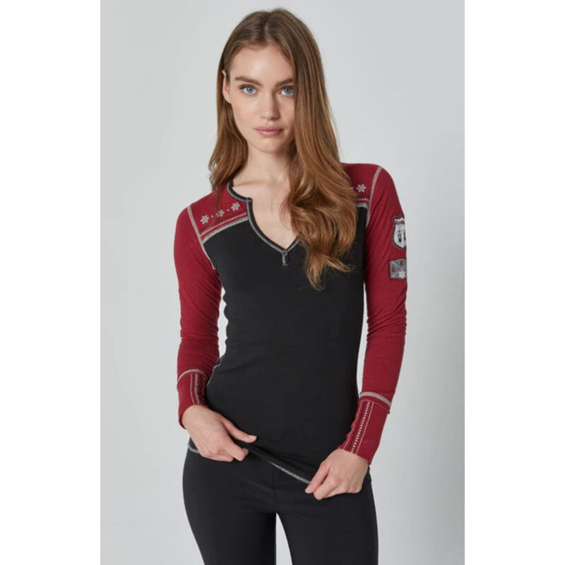 Alp-n-Rock Cross Country Henley Shirt Womens image number 1