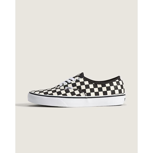 Vans Authentic Checkerboard Shoes Mens - Black/White