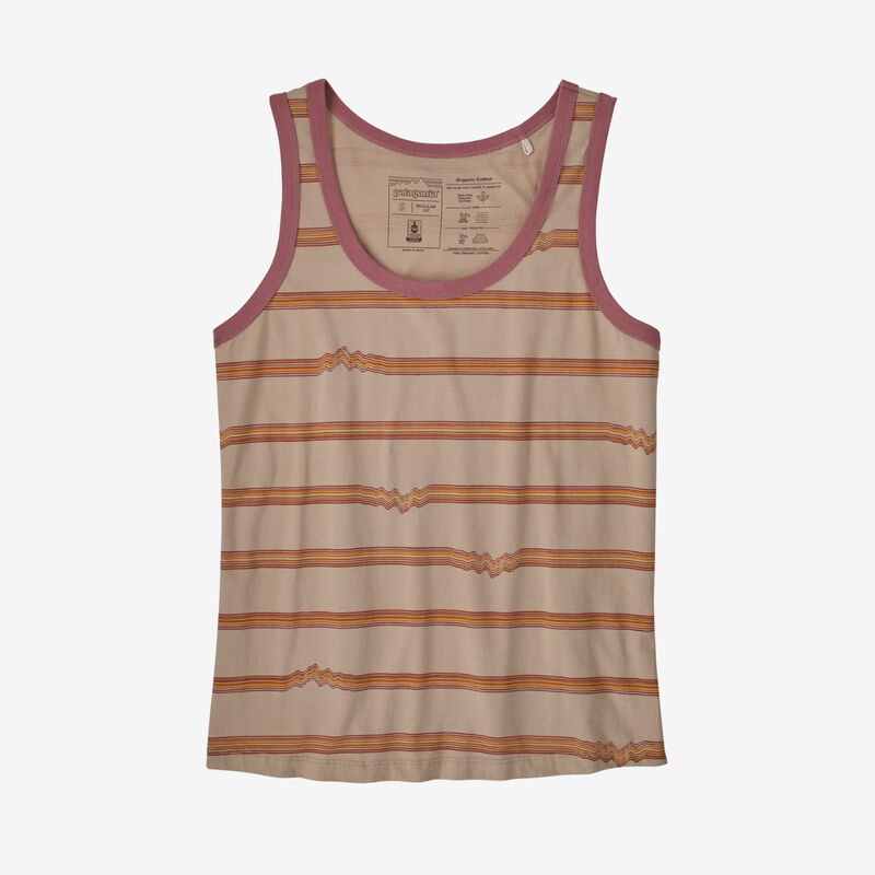 Patagonia Ridge Rise Stripe Repeat Organic Tank Top Womens image number 0