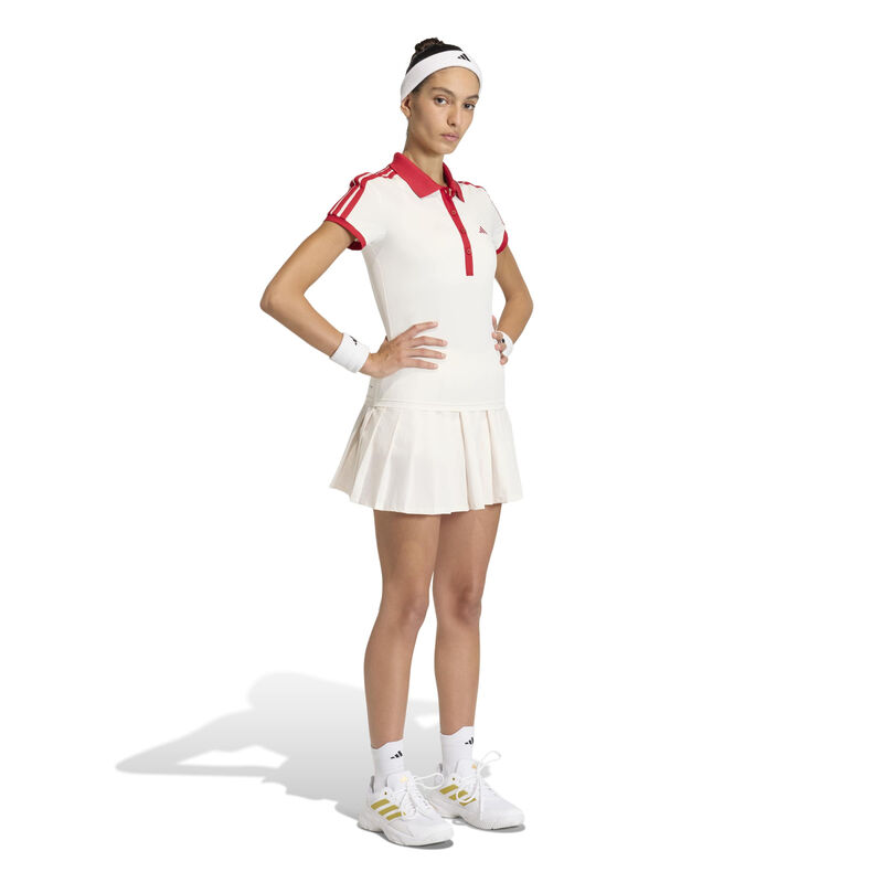 Adidas Tennis Classics Skirt Womens - Chalk White image number 3
