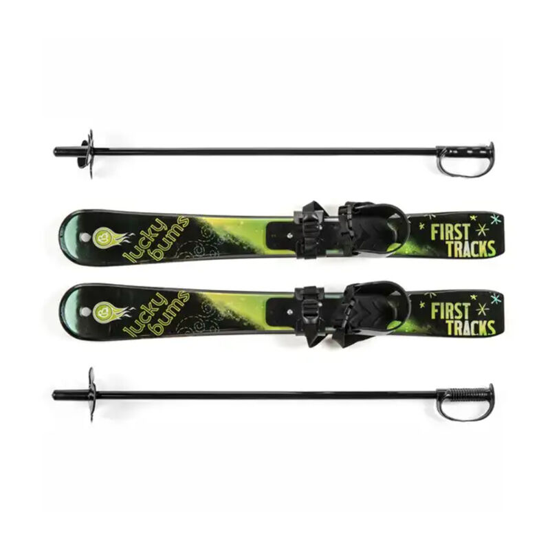 Lucky Bums Beginner Skis + Poles Toddler image number 0