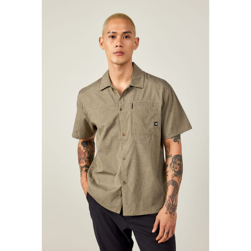 686 Canopy Perforated Button Up Mens image number 0