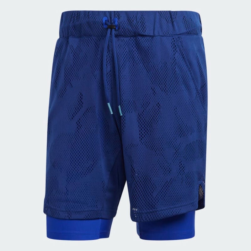 Adidas Melbourne Tennis Two-In-One 7" Shorts Mens image number 0