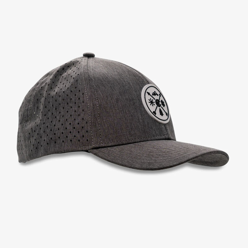 Aksels CO Arrows Heather Low Pro Curved Bill Hat image number 2