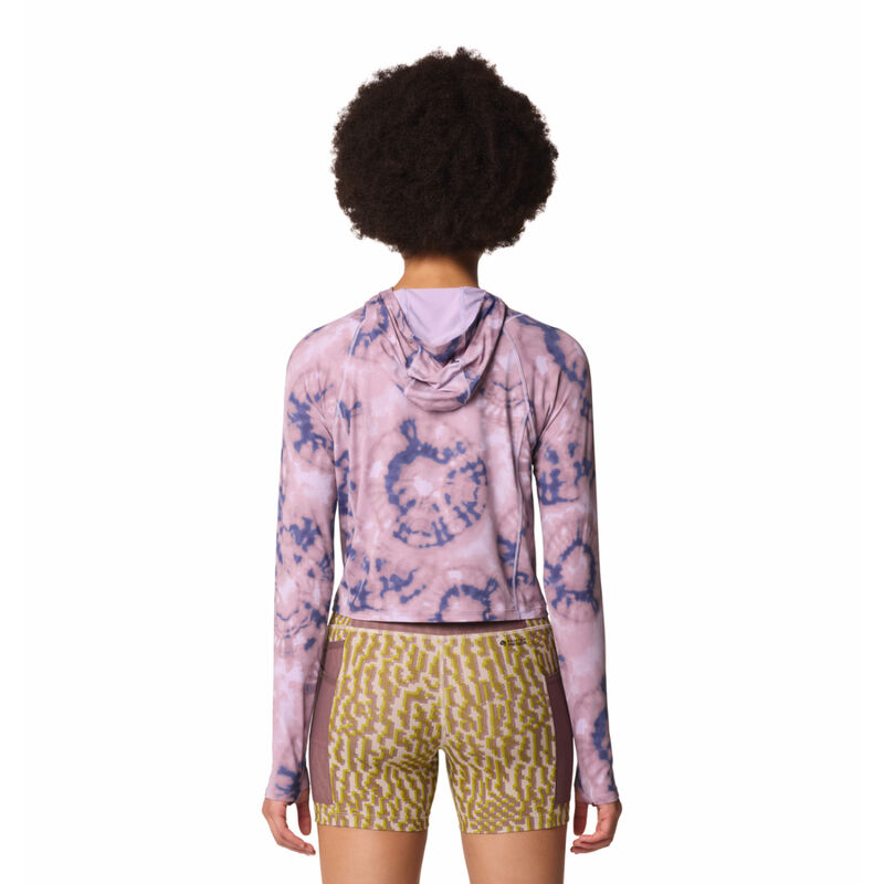 Mountain Hardwear Crater Lake Crop Zip Top Womens image number 1