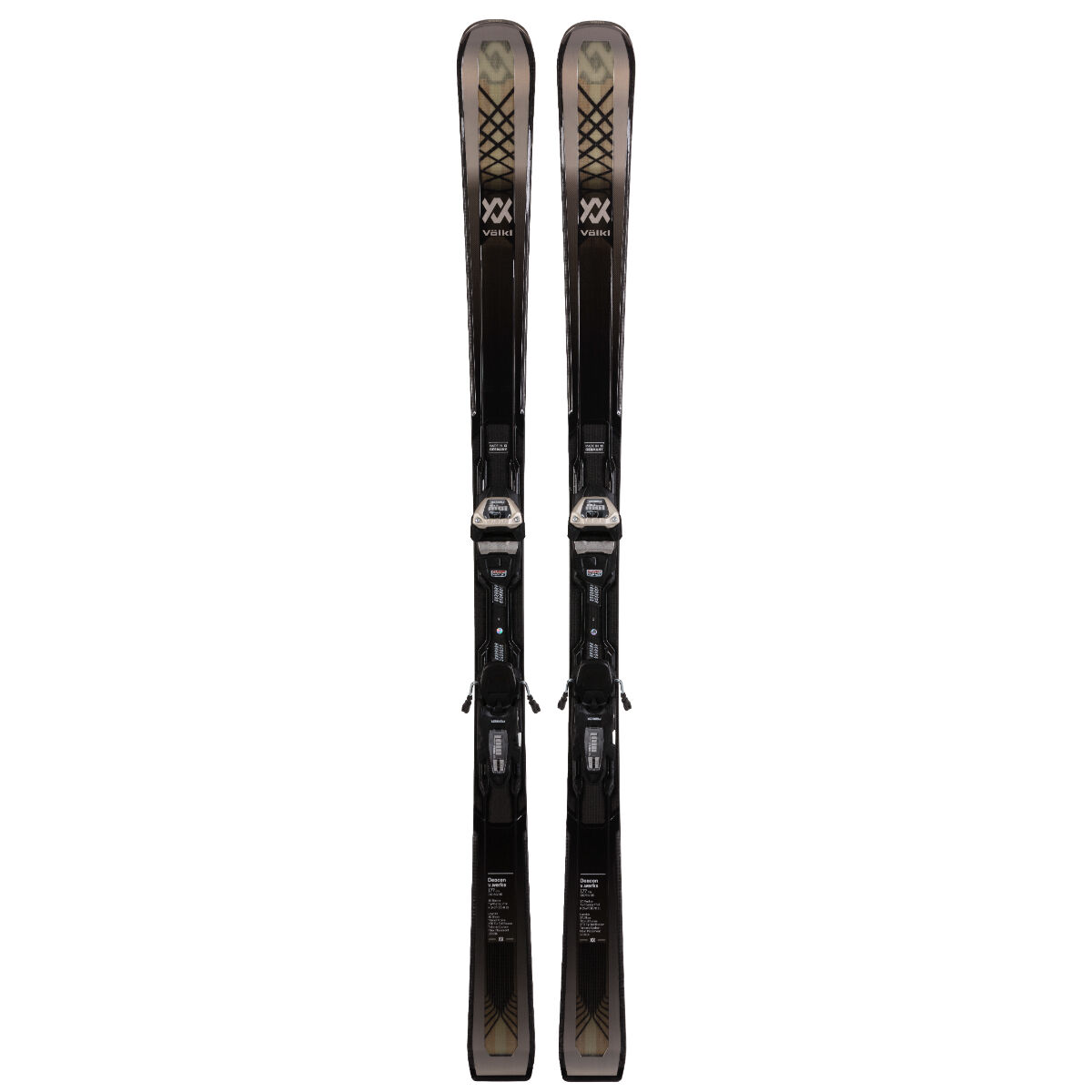 Volkl Deacon V-Werks Skis + Lowride XL 13.0 GW Bindings | Christy