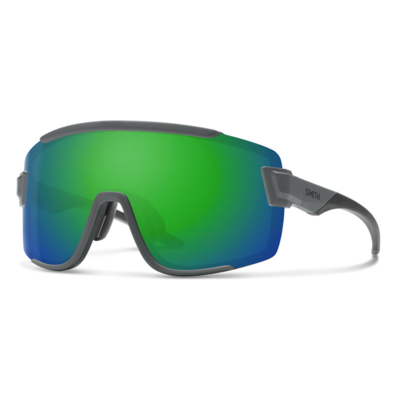 Smith Wildcat Sunglasses + ChromaPop Green Mirror Lens image number 0