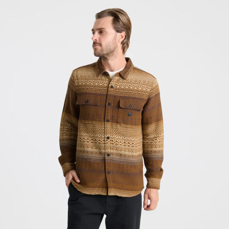 Roark Nordsman Jacquard Long Sleeve Flannel Mens image number 1