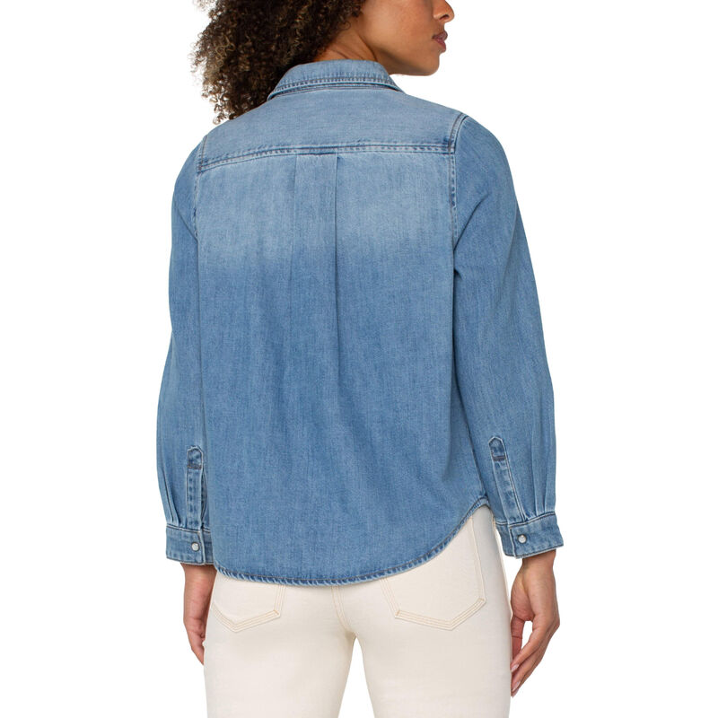 Liverpool Button Down Shirt With Pockets Womens image number 1